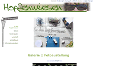 Desktop Screenshot of hopfenwiesen.de